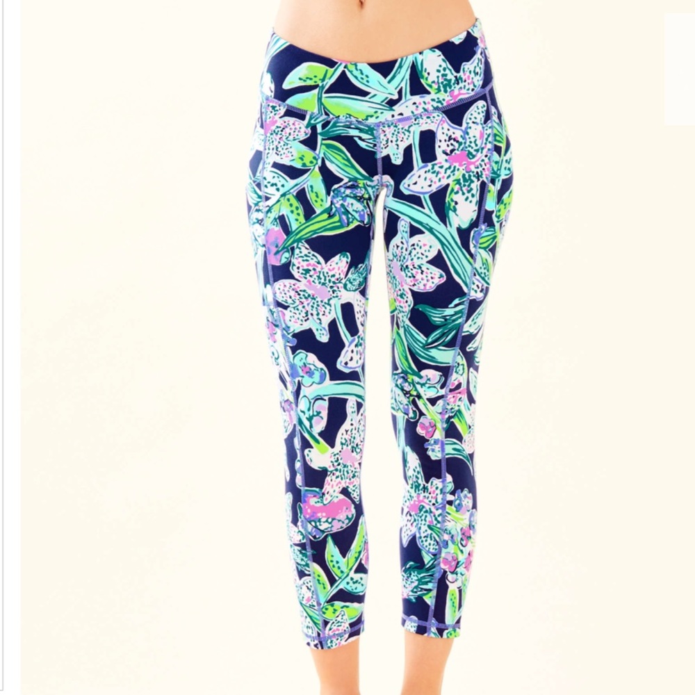 Lilly Pulitzer Luxletic Seay this Way Crop Legging